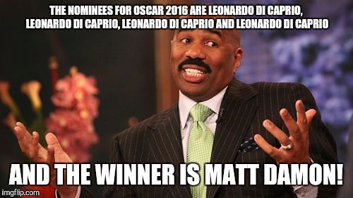 Leonardo DiCaprio memy Oscary 2016 / Instagram