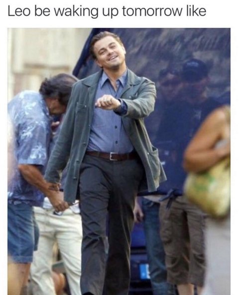 Leonardo DiCaprio memy Oscary 2016 / Instagram