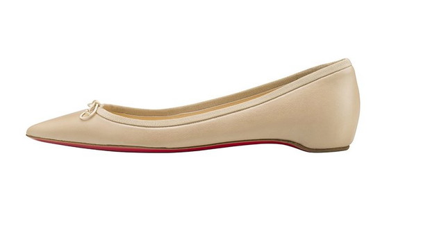 CHRISTIAN LOUBOUTIN Baletki Nude wiosna 2016