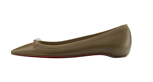 CHRISTIAN LOUBOUTIN Baletki Nude wiosna 2016