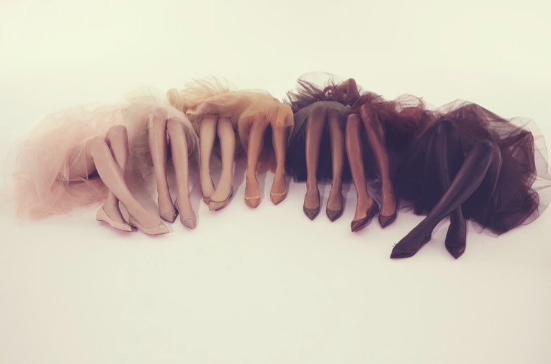 CHRISTIAN LOUBOUTIN Baletki Nude wiosna 2016