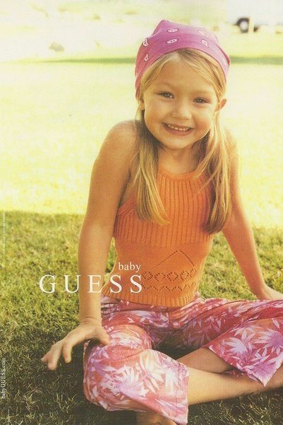 Gigi Hadid Guess Baby