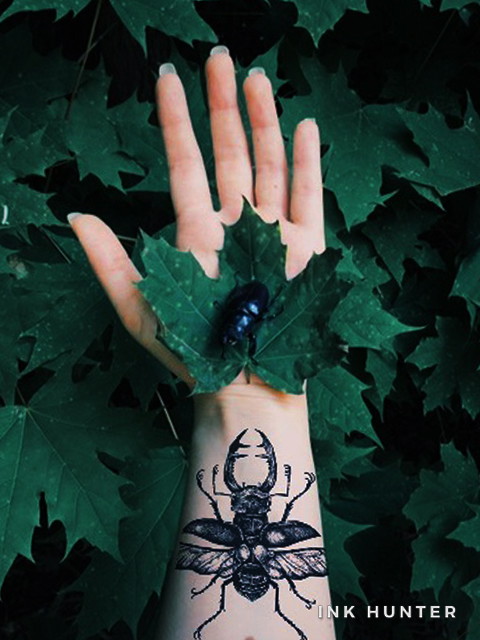 Przykład zastosowania aplikacji InkHunter.