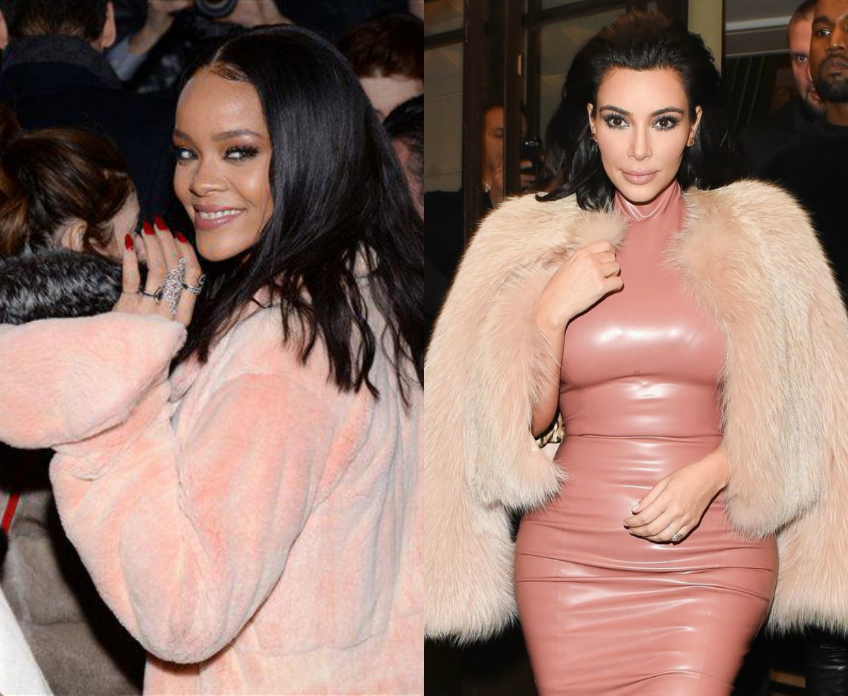 Kim Kardashian i Rihanna