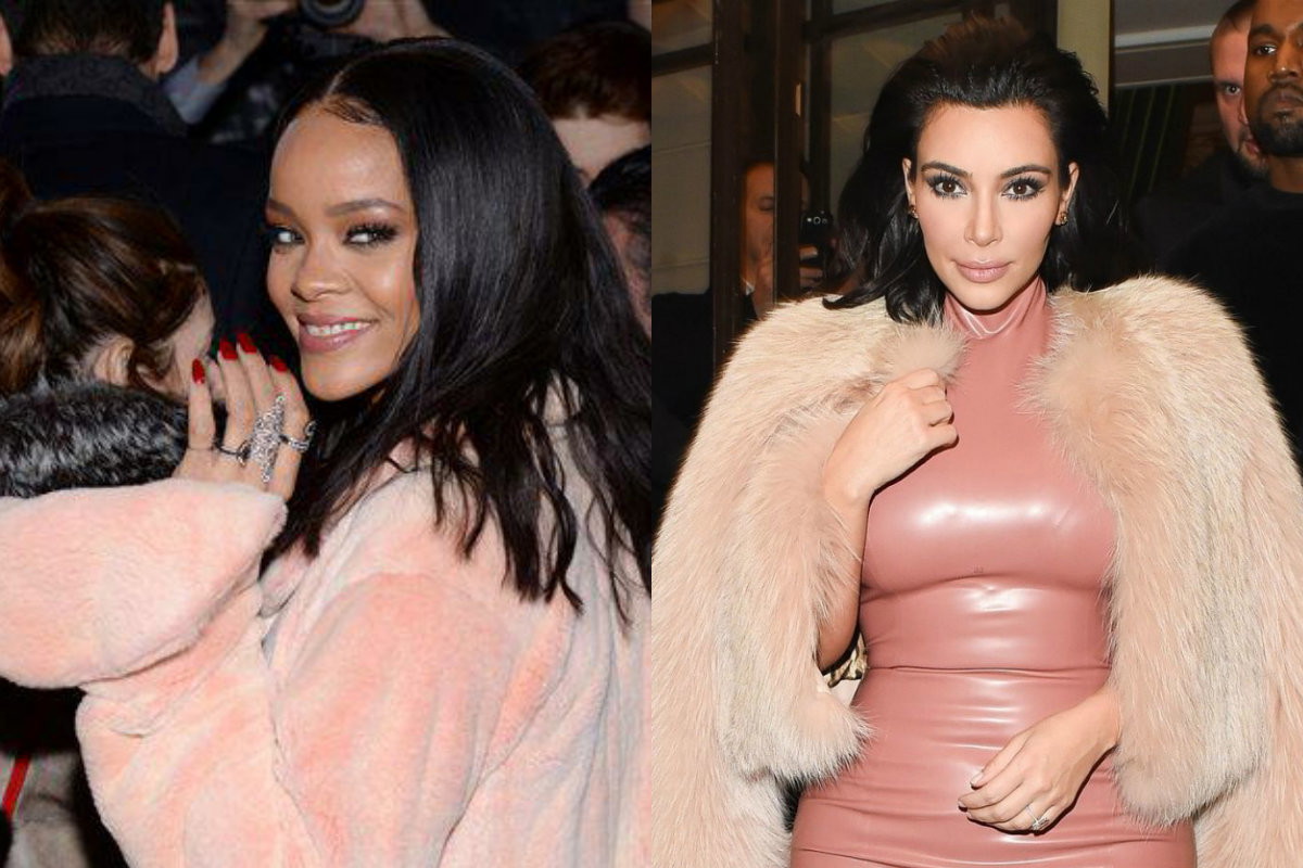 Kim Kardashian i Rihanna