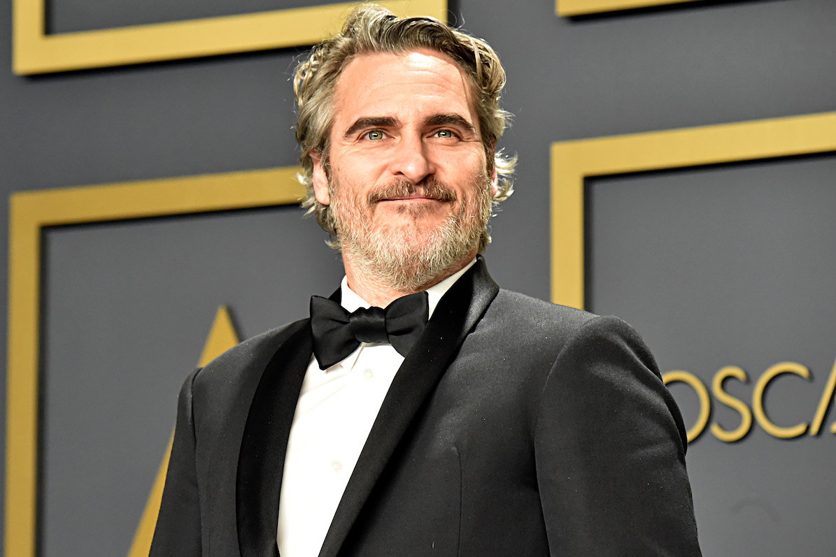 Joaquin Phoenix podczas 92. gali rozdania Oscarów