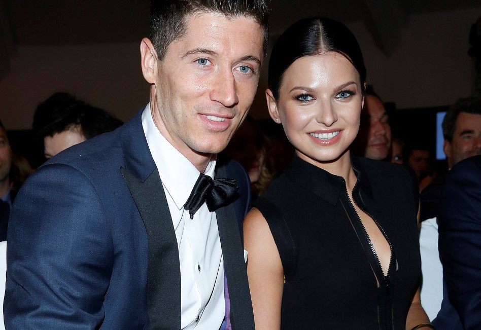 scena z: Anna Lewandowska, Robert Lewandowski, SK:, , fot. Baranowski/AKPA