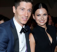 scena z: Anna Lewandowska, Robert Lewandowski, SK:, , fot. Baranowski/AKPA