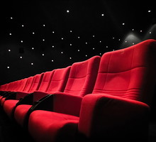 Empty Seats At Movie Theater