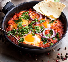 Shakshuka With Pita Bread