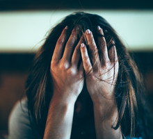 Desperate woman