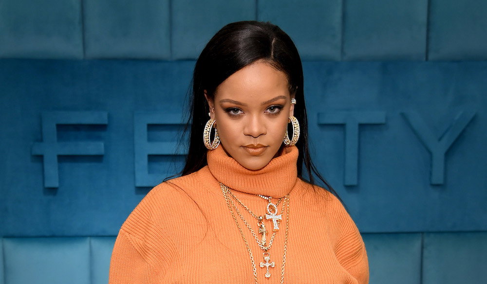 Robyn Rihanna Fenty And Linda Fargo Celebrate The Launch Of FENTY At Bergdorf Goodman