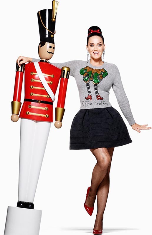 Katy Perry HM kolekcja świąteczna / East News