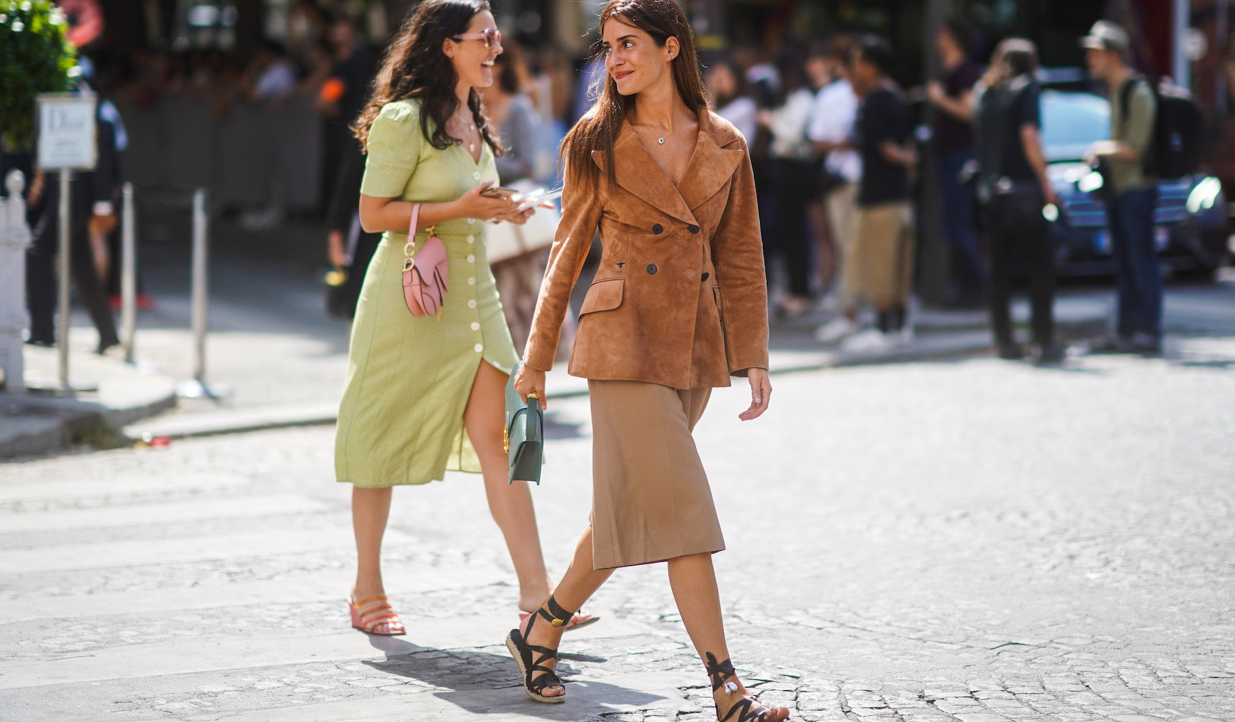 Street Style : Paris Fashion Week -Haute Couture Fall/Winter 2019/2020 : Day Two