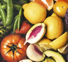 Fresh vegetables, and fruits