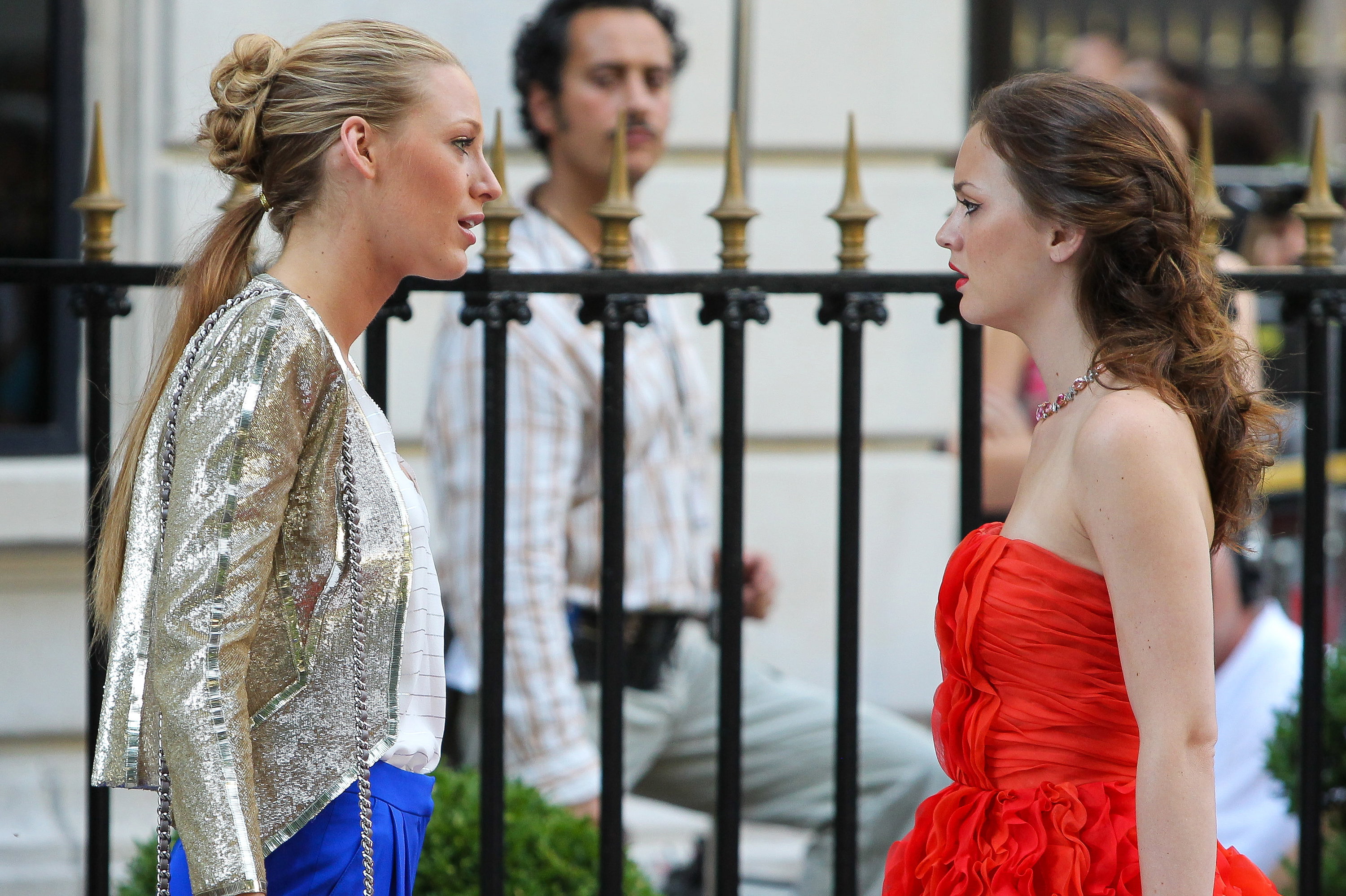 'Gossip Girl' On Location In Paris - July 9, 2010