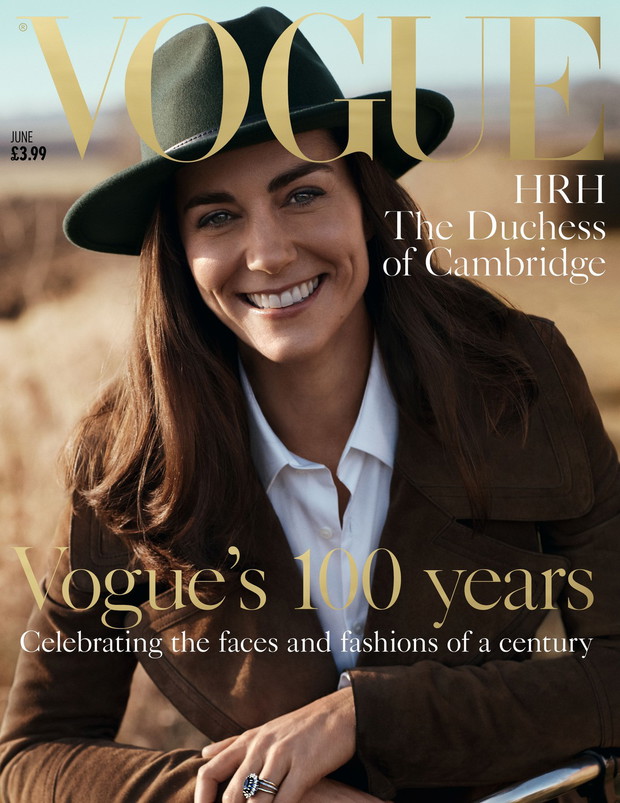 Zdjęcia księżnej Kate w Vogue i National Portrait Gallery / East News