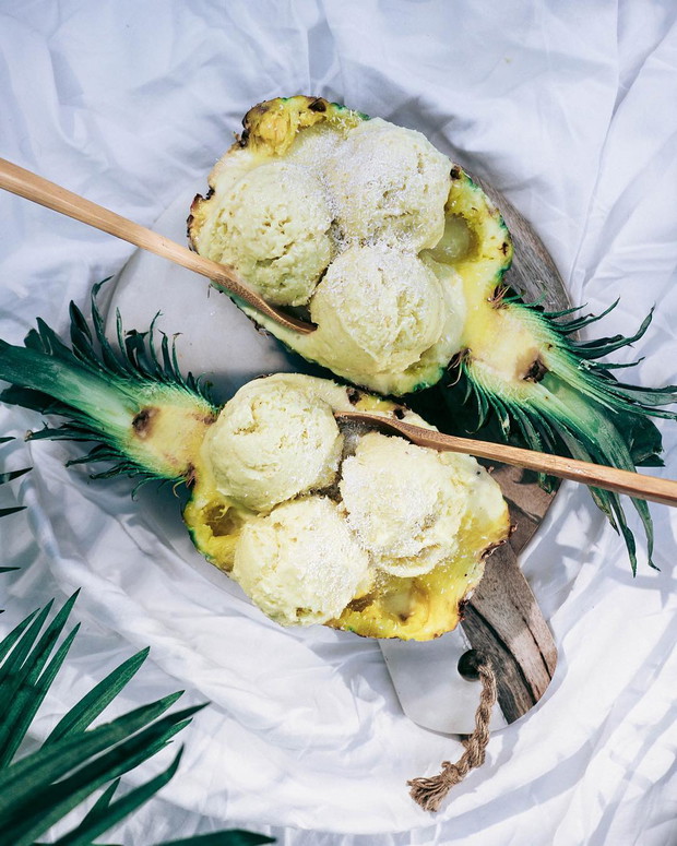 Lina Saber robi wegańskie lody, które podbijają Instagram / @bysaber Instagram