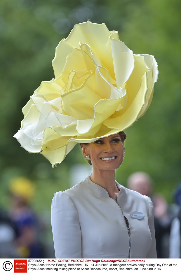 Kapelusze w Ascot 2016