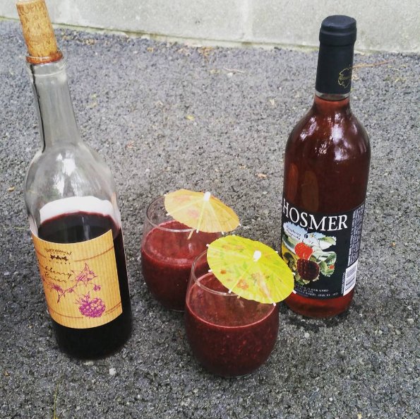 Sorbet z wina na Instagramie