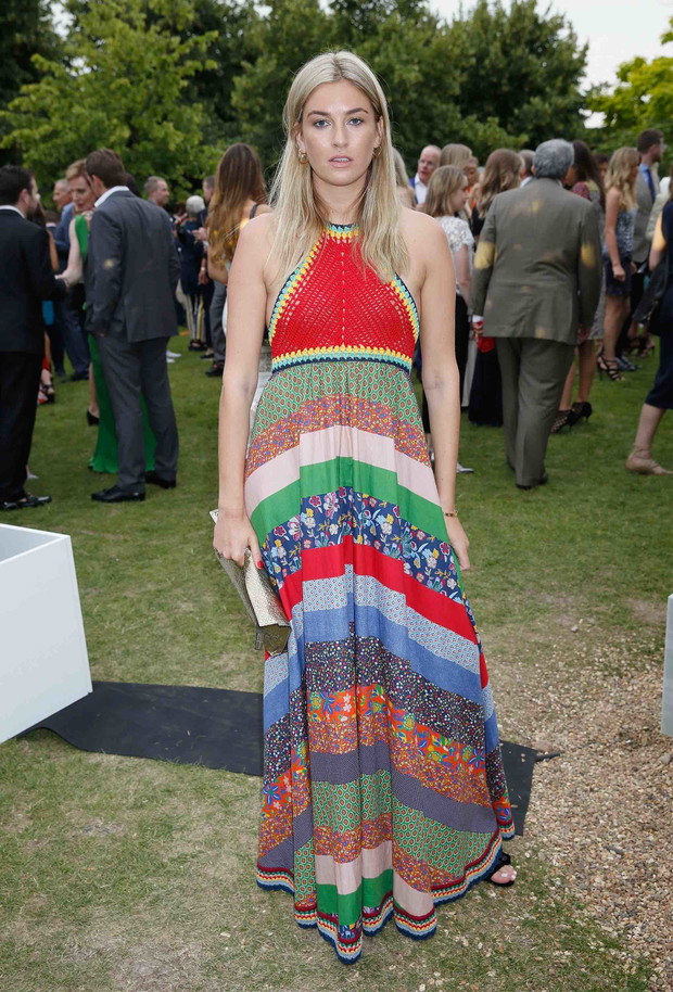 Camille Charriere na imprezie Summer Party w Serpentine Gallery