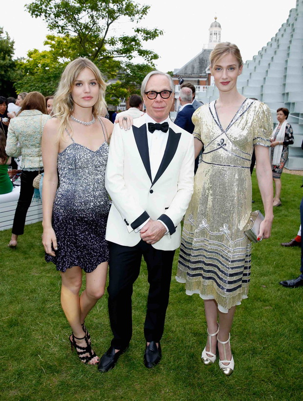 Georgia May Jagger, Tommy Hilfiger, Eva Riccobono na imprezie Summer Party w Serpentine Gallery