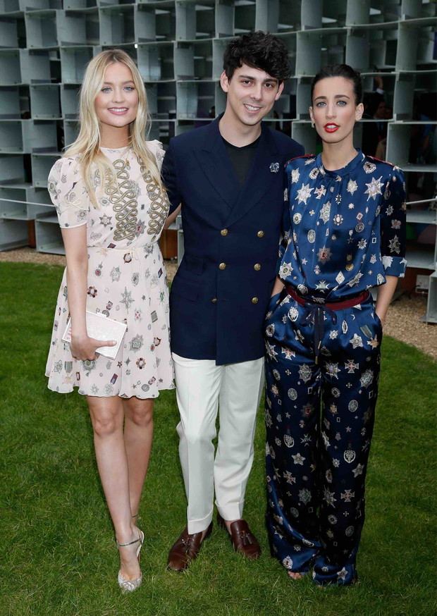 Laura Whitmor, Matt Richardson i Laura Jackson na imprezie Summer Party w Serpentine Gallery