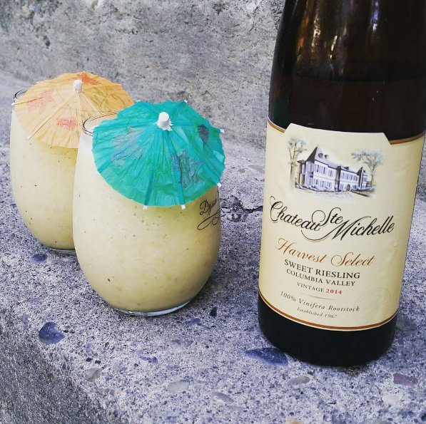 Sorbet z wina na Instagramie