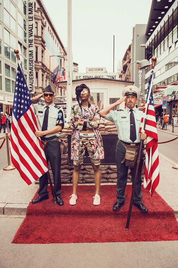 Osi Ugonoh w lookbooku polskiej marki Project MESS