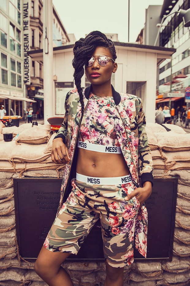 Osi Ugonoh w lookbooku polskiej marki Project MESS
