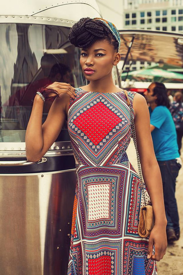 Osi Ugonoh w lookbooku polskiej marki Project MESS