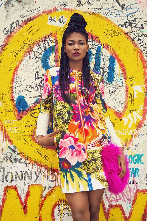Osi Ugonoh w lookbooku polskiej marki Project MESS
