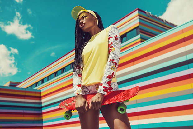 Osi Ugonoh w lookbooku polskiej marki Project MESS
