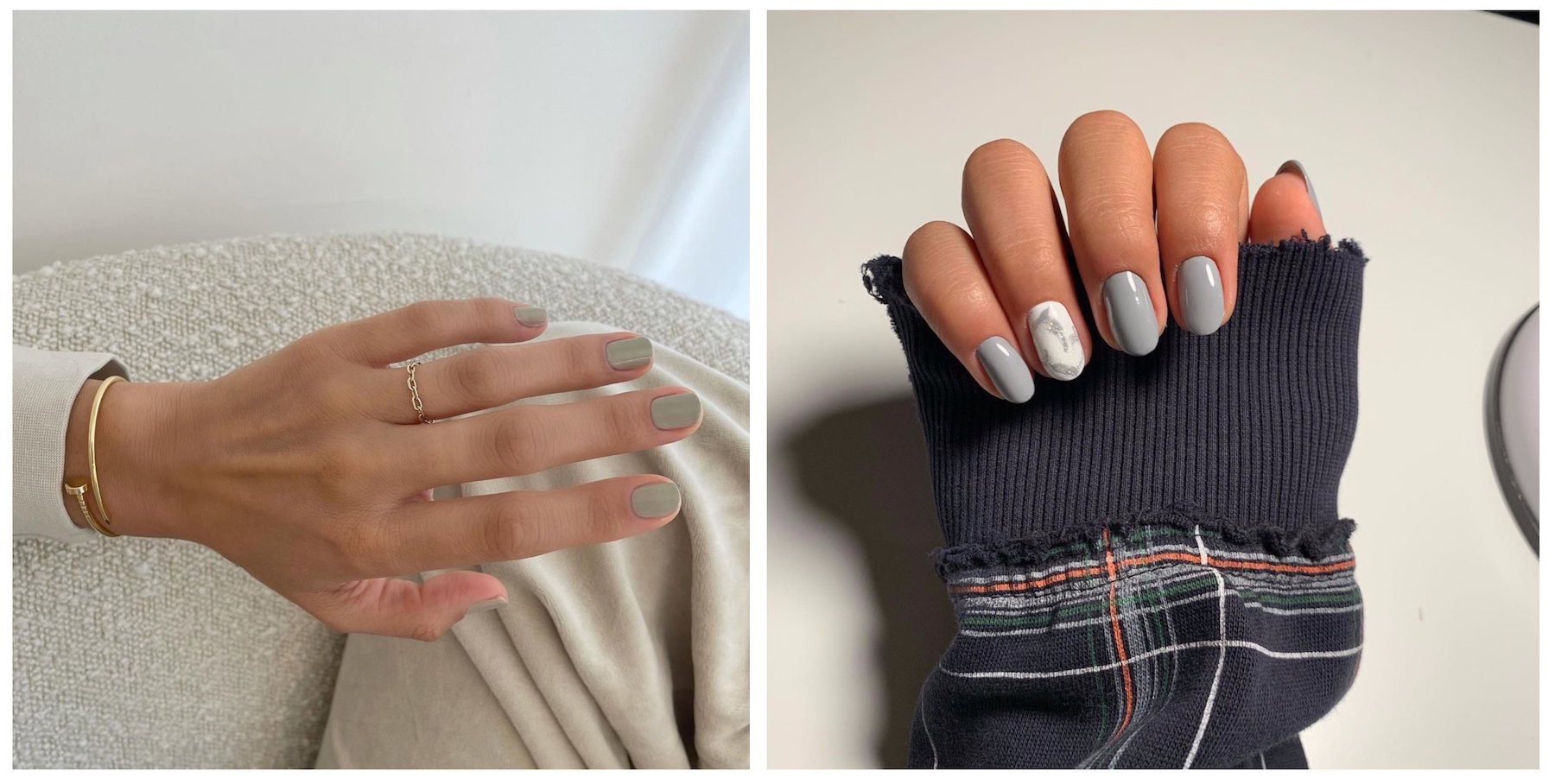 Szare paznokcie z wzorami – inspiracje na klasyczny, elegancki manicure i pedicure