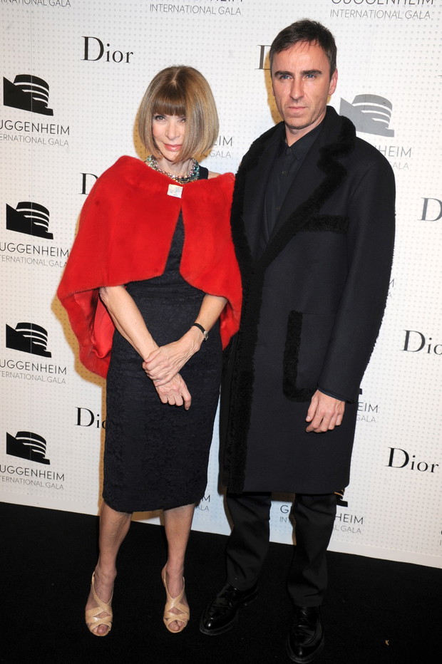 Anna Wintour, Raf Simons