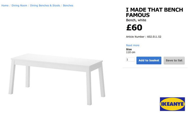 Kanye West IKEA