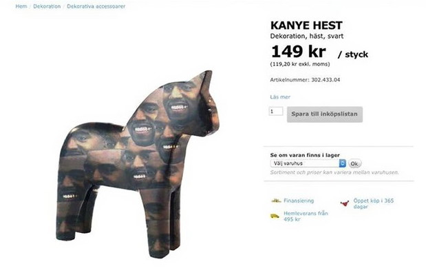 Kanye West IKEA
