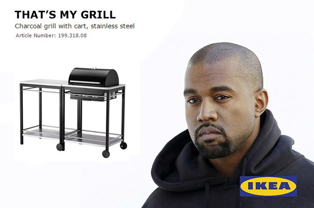 Kanye West IKEA