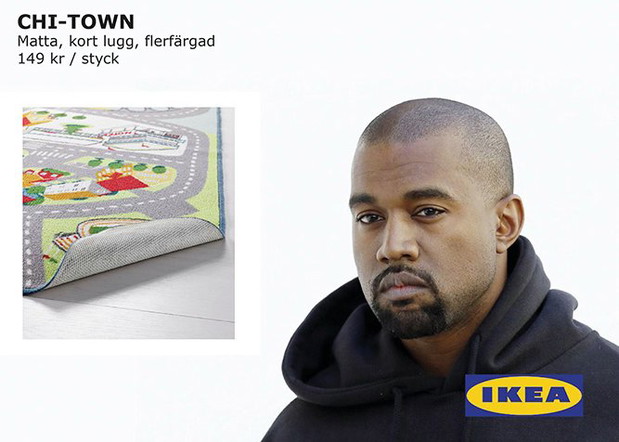 Kanye West IKEA