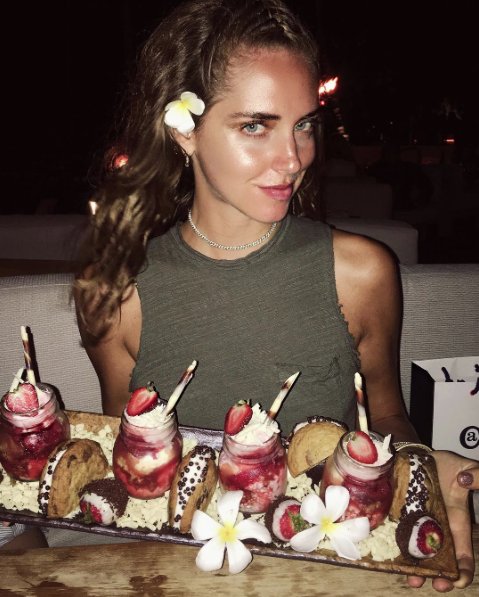 Chiara Ferragni na Hawajach