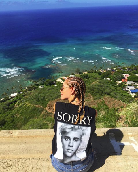 Chiara Ferragni na Hawajach