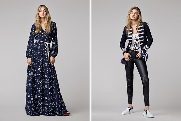Gigi Hadid w kampanii Tommy Hilfiger jesień 2016