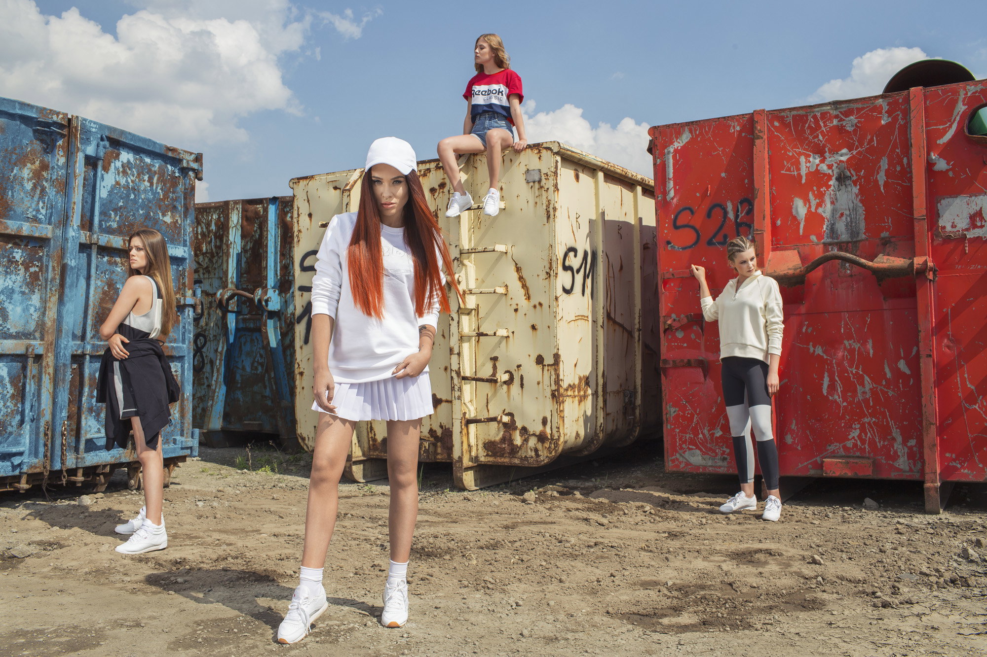 Pani Ekscelencja w sesji zdjęciowej Reebok Classic