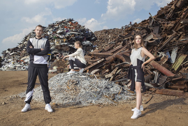 Adam Boguta w sesji zdjęciowej Reebok Classic