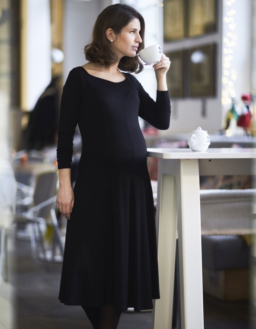 Black Muse is Pregnant - Sukienka w caro