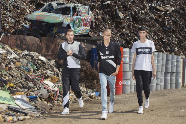 Pani Ekscelencja i Adam Boguta w sesji zdjęciowej Reebok Classic