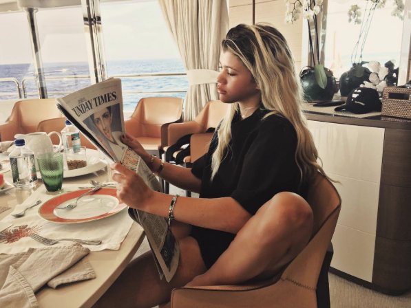 Sofia Richie na wakacjach