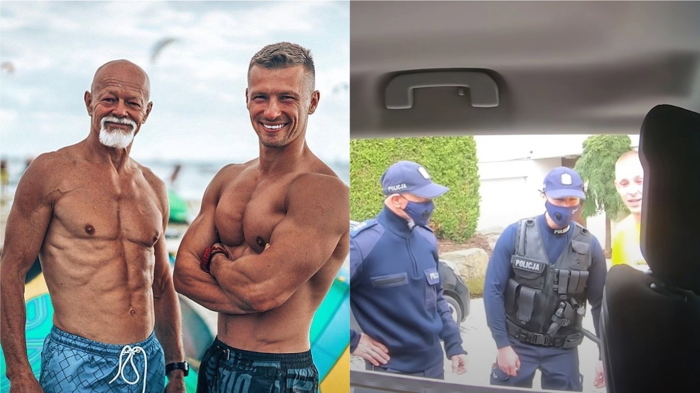 Fit Oldboy i jego syn próbują swoich sił jako youtuberzy
