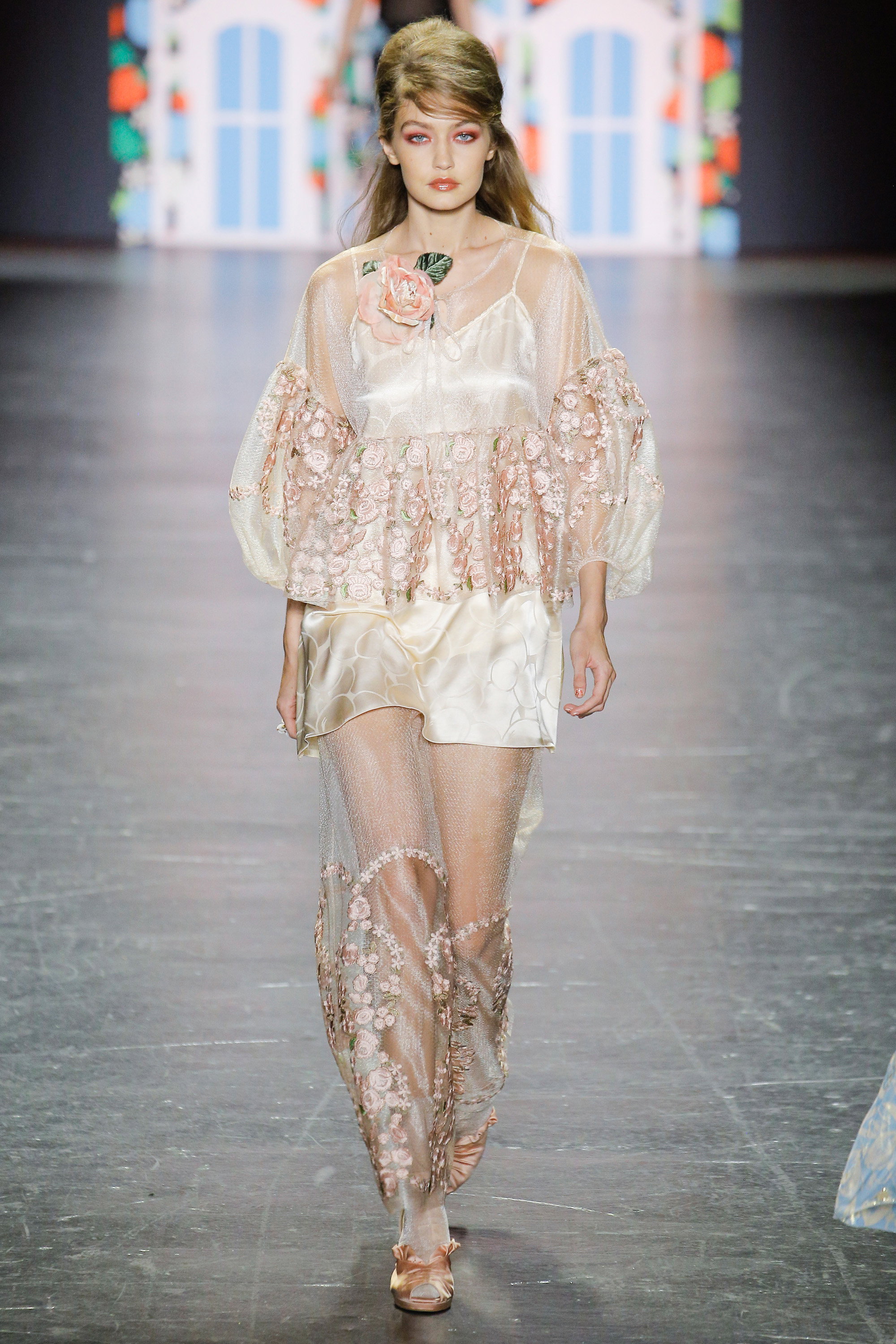 Gigi Hadid, Anna Sui Wiosna 2017