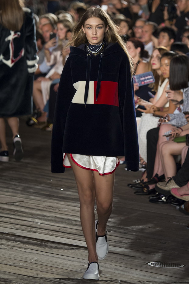 Gigi Hadid, Tommy Hilfiger Jesień 2016